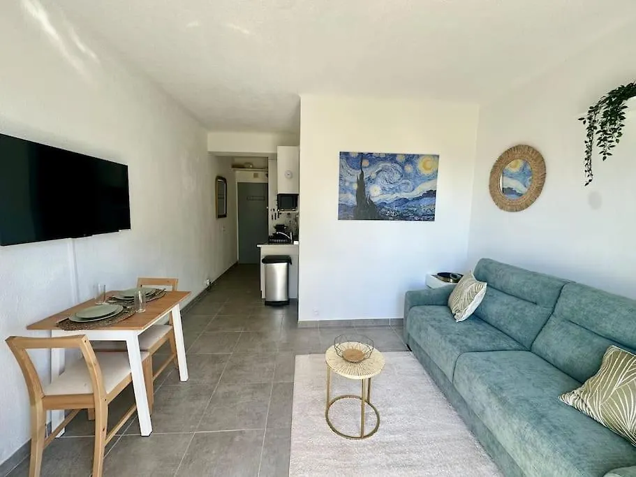 Studio Cosy A 5 Min De La Mer Villeneuve-Loubet Apartment